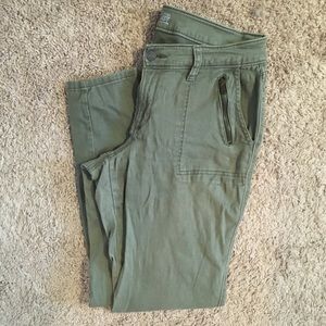 Army green pants